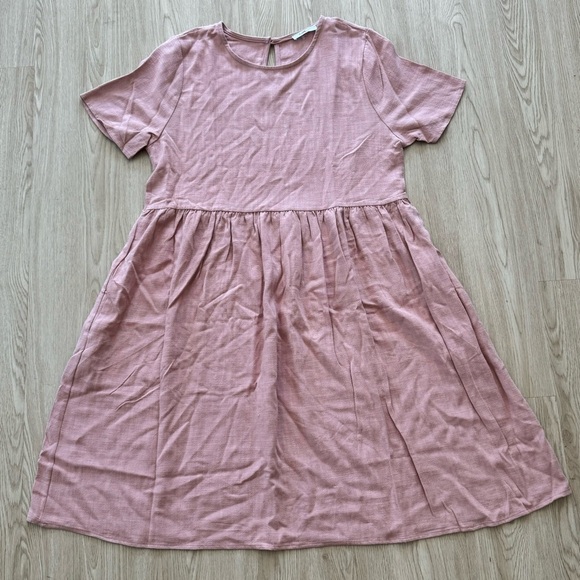 Pinkblush linen dress nwot - Picture 6 of 6